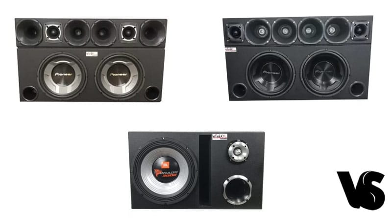 Caixa Bob 15 Residencial Eros SDS 3K3 4 vias com Pioneer - ViniSound