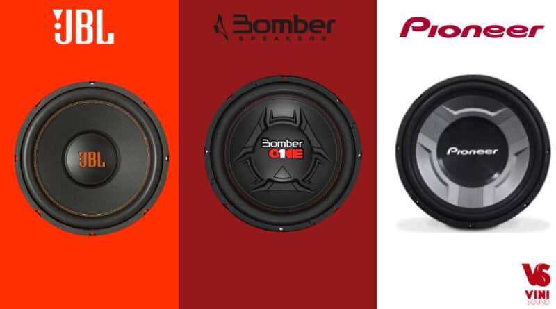 Melhores subwoofers custo-benefício de 12 Top 3