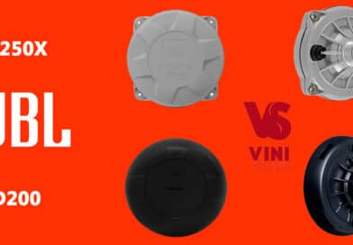 Driver JBL D200 ou D250X Qual é o melhor