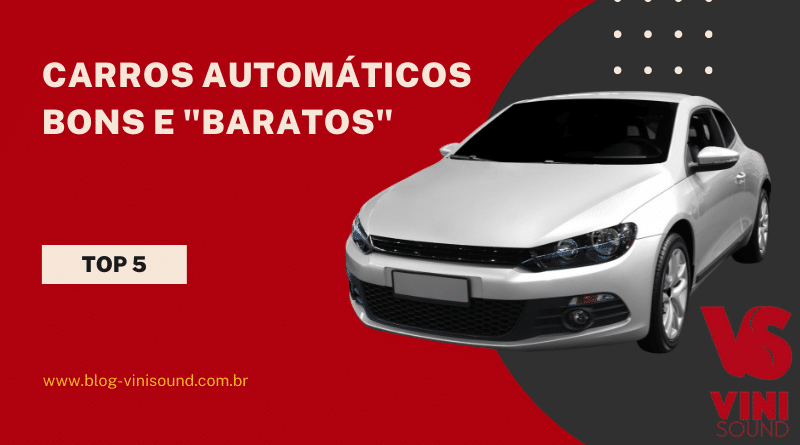 Carros automáticos bons e baratos